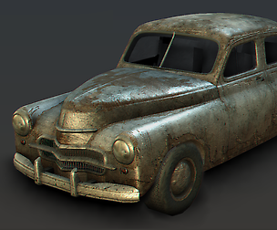 Old Rusted Car