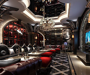 party bar ktv sauna design complete 100