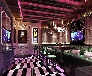 party bar ktv sauna design complete 116