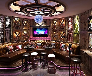 party bar ktv sauna design complete 151