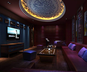 party bar ktv sauna design complete 160
