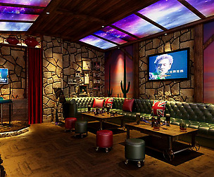 party bar ktv sauna design complete 166