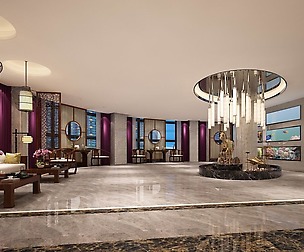 Office meeting room reception hall design