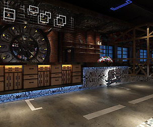 Office meeting room reception hall design -04