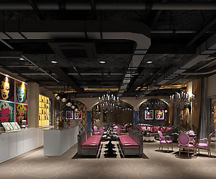 party bar ktv sauna design complete 09