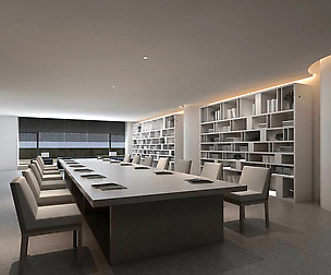 Office meeting room reception hall 15