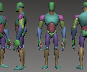 Stylized male Hero Base for Zbrush