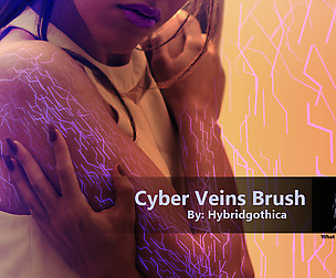 Cyber Veins Brush.