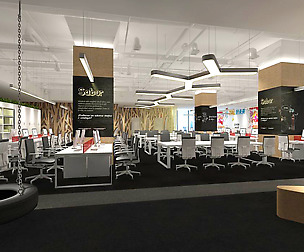 Office meeting room reception hall 22