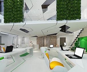 Office meeting room reception hall 37