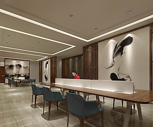Office meeting room reception hall 40