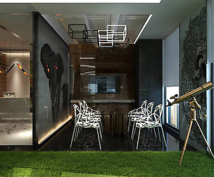 Office meeting room reception hall 44