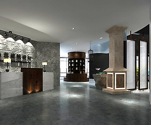 Office meeting room reception hall 52