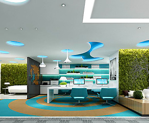 Office meeting room reception hall 53
