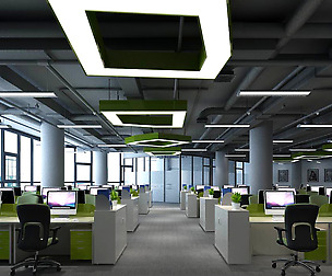 Office meeting room reception hall 01
