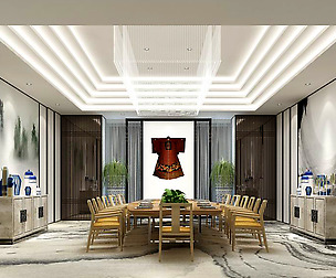 Conference room office reception hall 14
