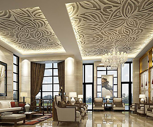 Conference room office reception hall 15