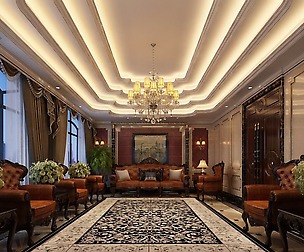 Conference room office reception hall 16