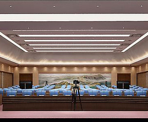 Conference room office reception hall 20
