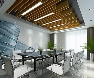 Conference room office reception hall 21