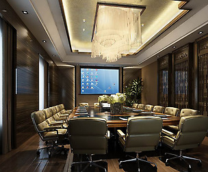 Conference room office reception hall 22