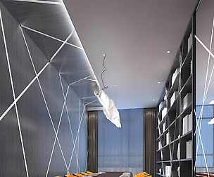 Conference room office reception hall 23