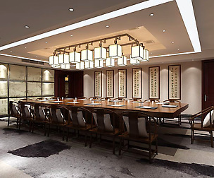 Conference room office reception hall 27