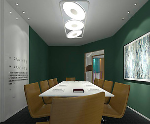 Conference room office reception hall 32
