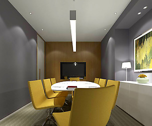 Conference room office reception hall 34
