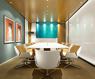 Conference room office reception hall 36