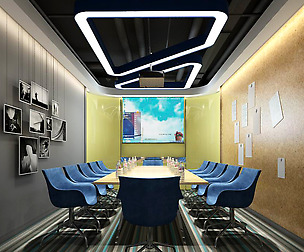 Conference room office reception hall 10