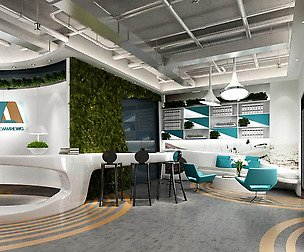 Office reception area meeting room 25