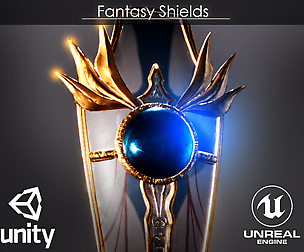 Game ready - Fantasy Shields
