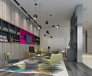 Office reception area meeting room 40