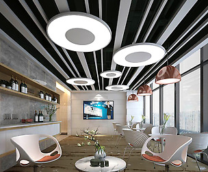 Office reception area meeting room 01