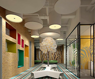 Office reception area meeting room 03