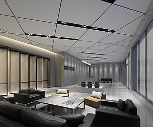 Office reception area meeting room 04