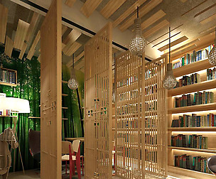 Office reception area meeting room 07