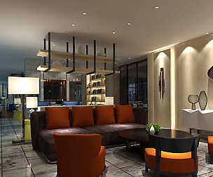 Office reception area meeting room 08
