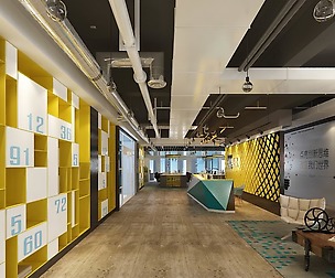Office meeting room reception hall 03