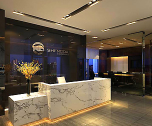Office meeting room reception hall 07