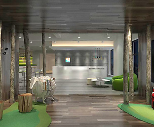 Office meeting room reception hall 33