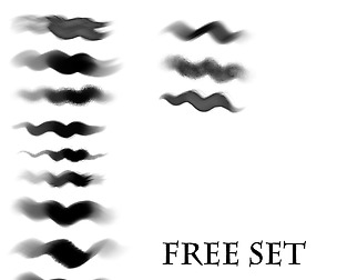 Smooth Paint Brushes - Free Set