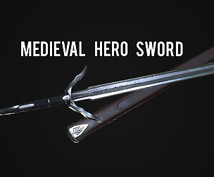 Medieval Hero Sword
