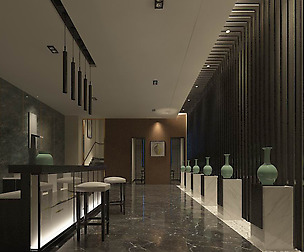 Hotel reception hall design complete 03