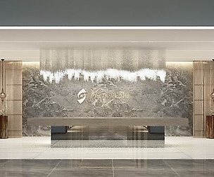 Hotel reception hall design complete 06