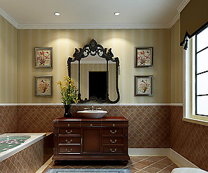 bathroom design complete model 132