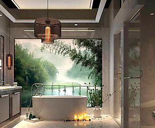 bathroom design complete model 166