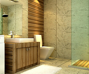 The home fashion bathroom of 1812
