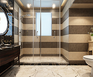 Family style bathroom toilet 1820